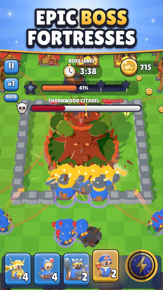 Click Clash: a boss keep